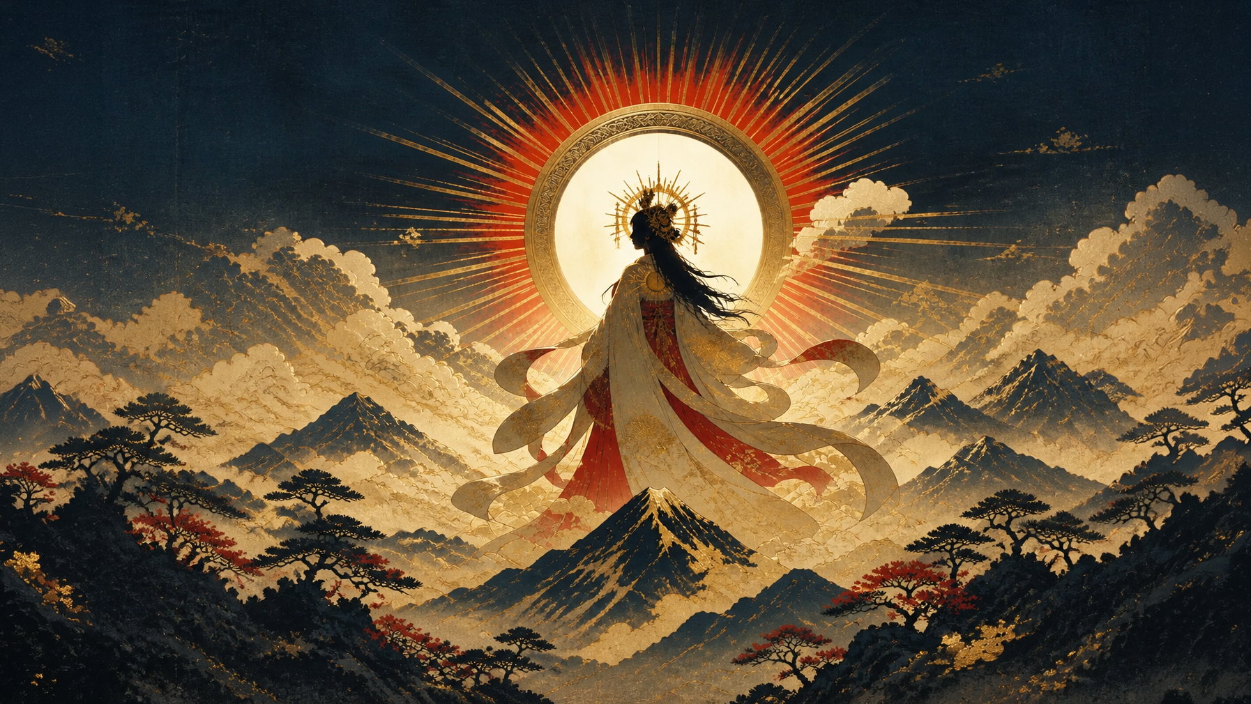 天照大神のオリジナルイメージ